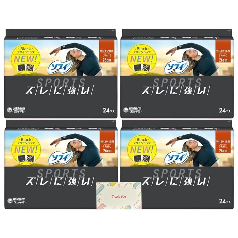 

Unicharm Sophie sports SPORTS napkin Resistant to misalignment Particularly common during the day No wings 26cm 24 pieces + Comes with Kunutonn