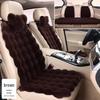 Plush Faux Rabbit Fur Car Seat Cushion: Luxurious Lumbar Support for Autumn and Winter Comfort