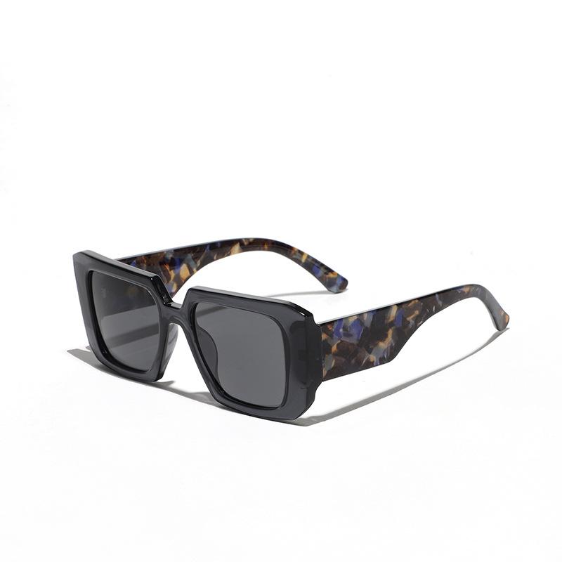 Oversized Frame Square Sunglasses Retro Trendy Men'S And Women'S Sunglasses Style Glasses