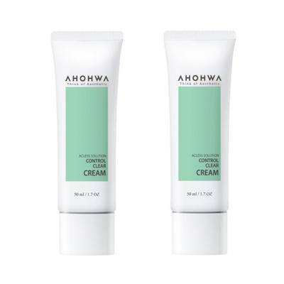Ahohwa Control Clear Cream 50ml 2 Pcs