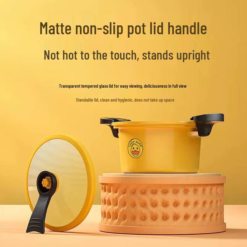 Yaoqi Little Yellow Duck Non-stick Micro Pressure Stew Pot
