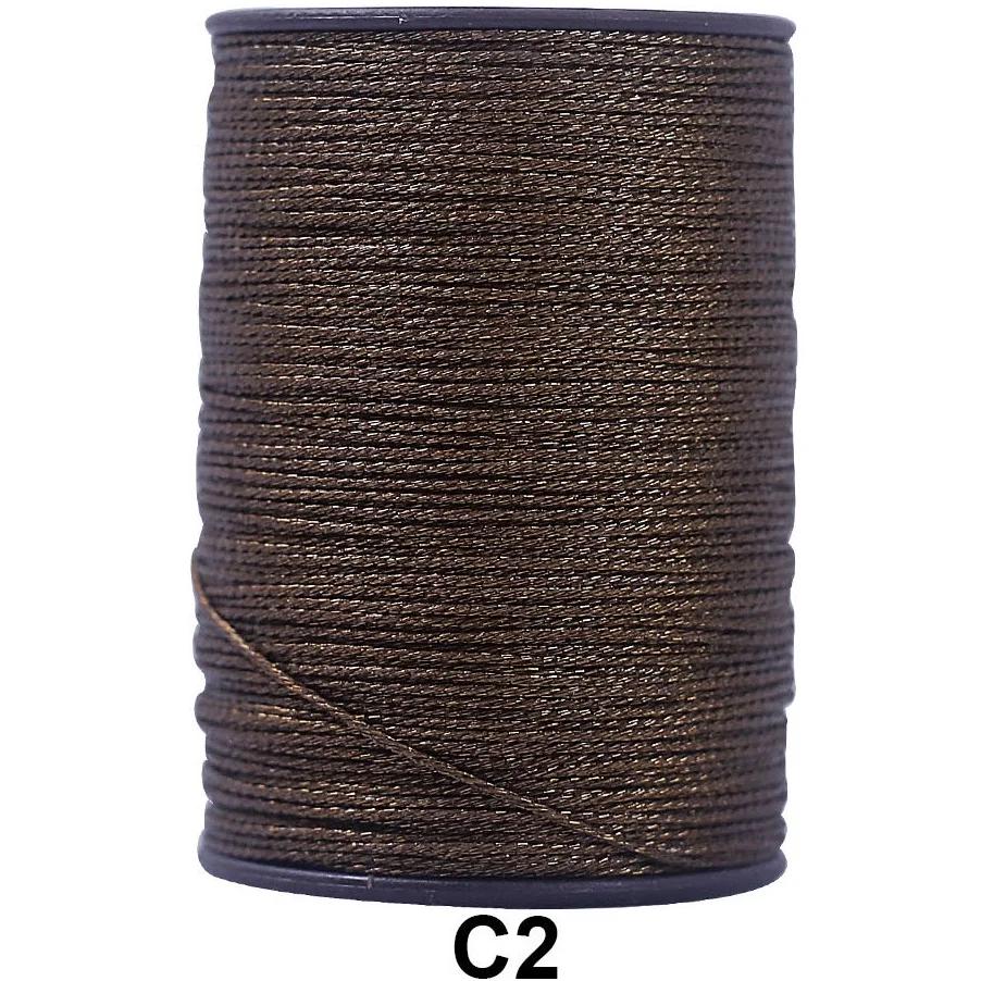Metallic Embroidery Threads Glittery Thread Spool Polyester Sewing Thread for Embroidery Quilting Ideal Sewing ( 0.3-0.4-0.5mm )