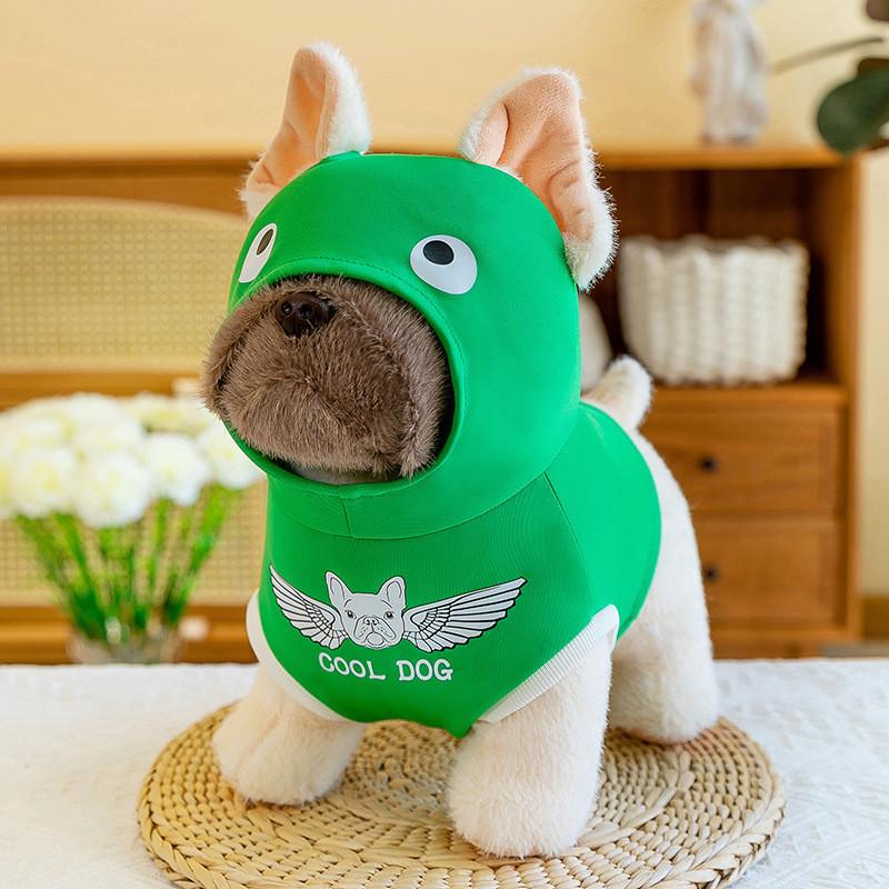 Cute Bull Terrier Plush Toy For Girls Bedtime Companion Night Market Dolls Wholesale Factory