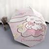 Pink Cinnamoroll Cartoon Cartoon Umbrella, Portable 3-Fold Compact Umbrella, Suitable for Camping, Hiking and Travel, Ideal Easter Birthday Gift for F