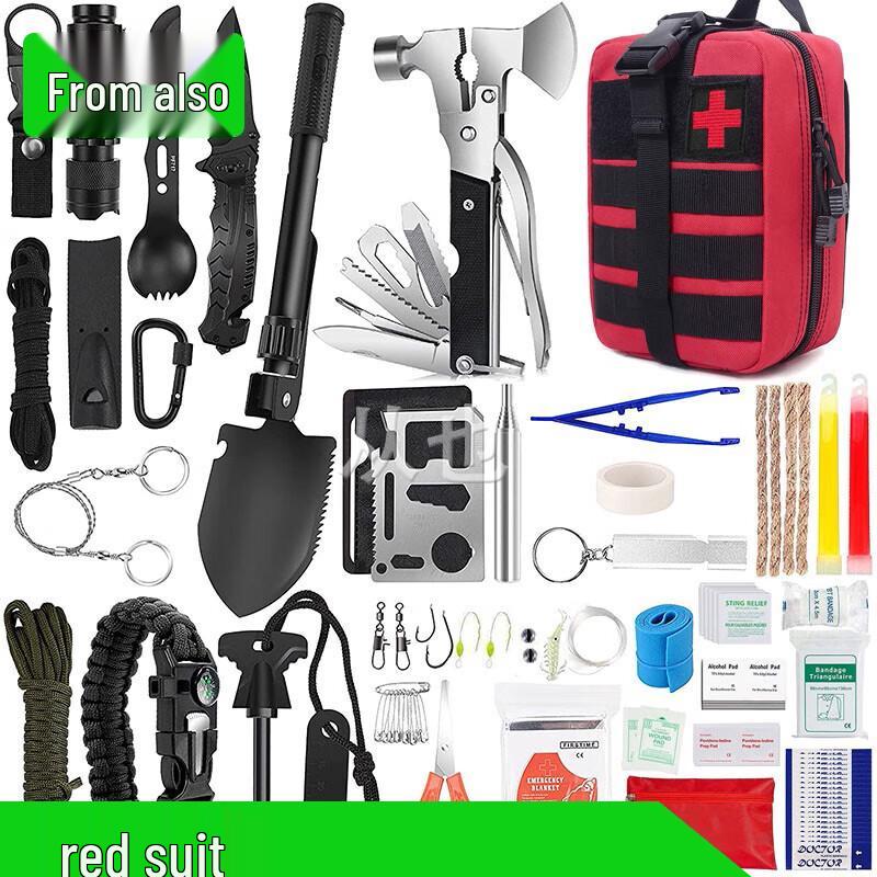 Outdoor Emergency Survival Gear Set