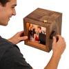 Desktop Photo Frame Hand Crank Photo Album Desk Photo Book Customs Picture Flipbook Frame Grandma Gift for Womens P9YB