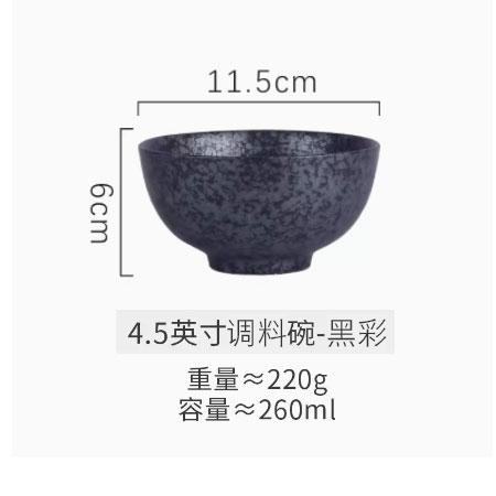 Japanese Retro Ceramic Bowls Dip Bowls of Plants and Flowers, Snacks Fruit and Ceramic Bowls Kitchen Utensils Table Decorations