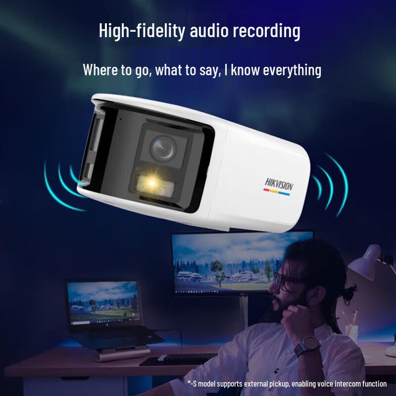 Hikvision 6MP Ultra HD POE 4-Channel Security Camera System CN plug (adapter included)