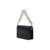 Versace Jeans Couture Gouden Logo Ketting Schouderband Kunstleer Handtas Dames handtassen Zwart 75VA4BL3ZS467899