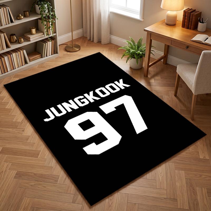 Jung Kook (5) Office Carpets Suitable for Living Rooms Bedrooms Offices and Kitchens a Gift for Modern Home Decor