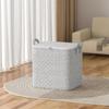 Large-capacity Gray Arrow Clothing Dust-proof Quilt Storage Bag Is Convenient To Organize Sweaters Pants Quilts Toys and Other Storage