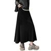 Maxi Skirt High Waist Solid Color Breathable Comfortable Large Hem Design Long Skirt Fashion Accessories