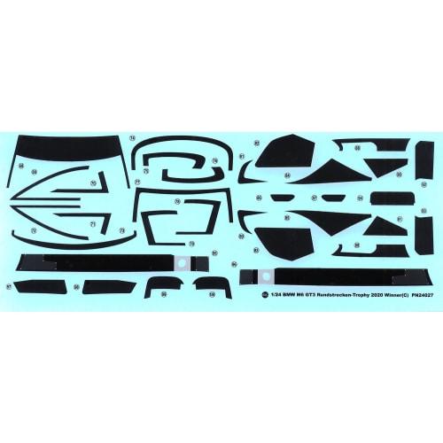 Platz/NuNu 1/24 Racing Series BMW M6 GT3 2016 N?rburgring 24 Hours Race PS Plastic Model PN24027 (Car)