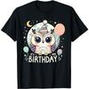 Es ist mein Geburtstag Niedliches Geburtstagseulen-T-Shirt, Klein, Schwarz