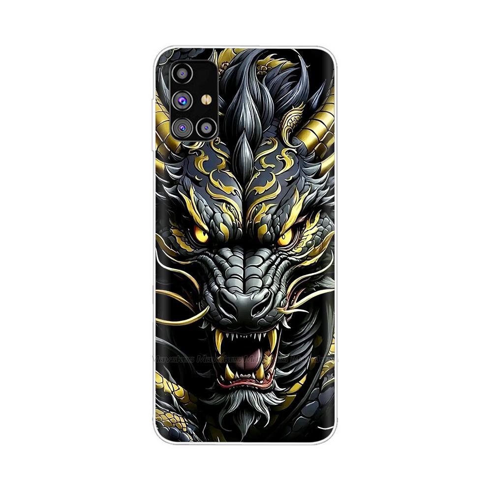 For Samsung Galaxy M51 Case SM-M515F Phone Case Creative Full Protection TPU Back Cover For Samsung M51 M 51 Soft Silicone Funda