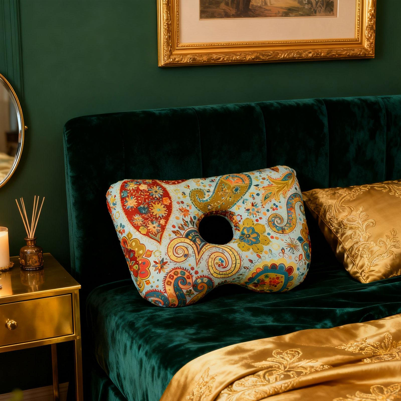 Ear Piercing Cushion with Protection PP Filling Washable Soft for Side Sleepers B 1690₽