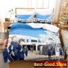 Fashion 3D The Tsuki Ga Kirei Bedding Set Printed Bed Set With Pillowcase Bed Duvet Cover Soft Queen King Size Bedclothes Home