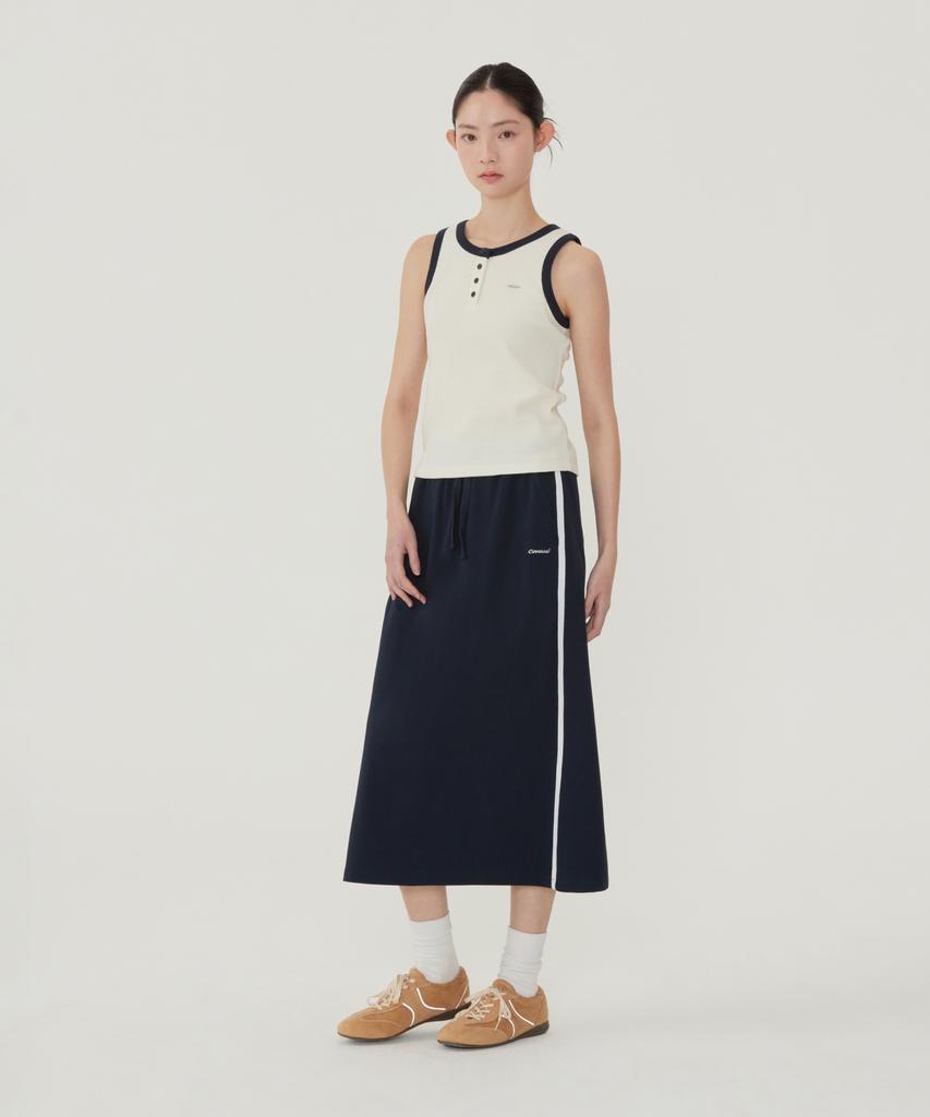 COVERNAT WOMAN Ringer Sleeveless Light Green