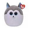 Plush - Ty - Squish a Boos Small Slush the Dog - Child - Multicolor - Gray - 12x19x20cm
