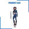 Miniature Girl Figure Model Diorama Female Resin Collectibles Simulation Painted Mini for