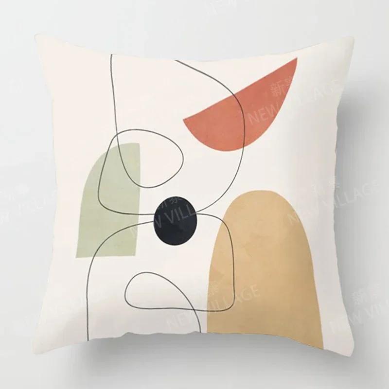 

Скандинавский Осенний Домашний Декор Осень Наволочка для Декоративной Подушки Чехол для Подушки на Диван Бархат Современный Моранди 66x66cm небесно-голубой