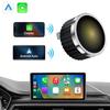 2 In 1 Wireless CarPlay Android Auto Adapter Wireless CarPlay Adapter Plug & Play Mini Carplay&Auto Box Dongle for Factory Wired