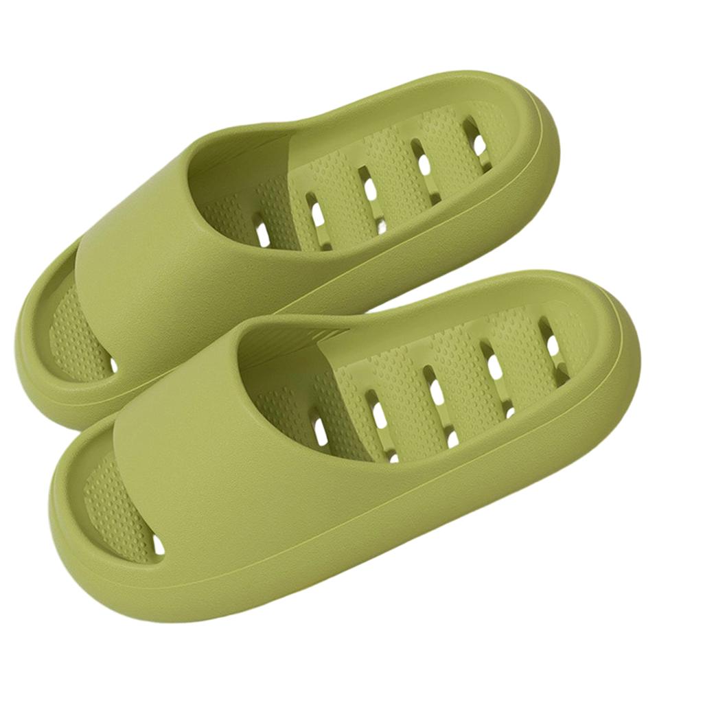 Summer Home Bathroom Hollow EVA Slide Sandals Anti Slip Indoor Outdoor Lightweight Shower Slippers Comfortable Footwear for Men and Women