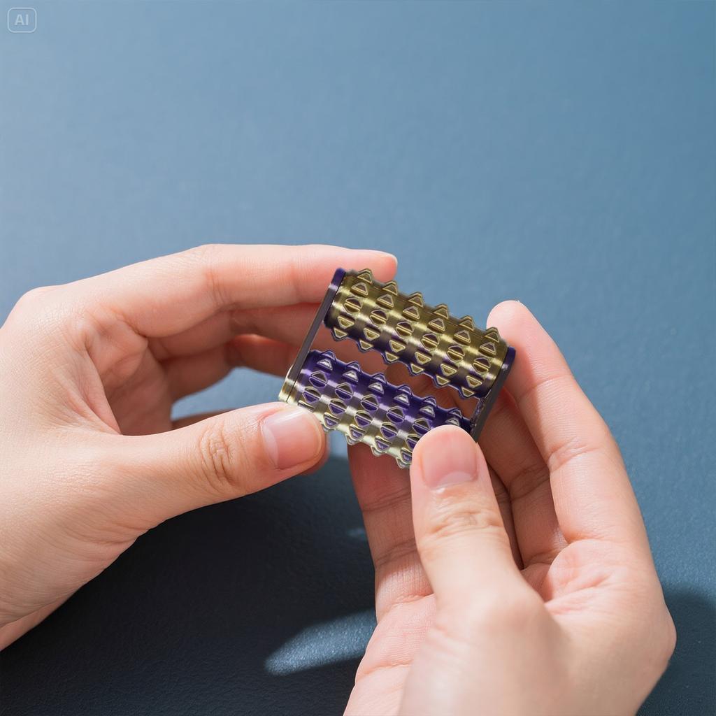 3D Printed Spike Toy Massage Decompression Small Toy