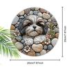 2D Flat Wooden Hanging Decorative Signs, Family Wall or Door Decoration, Garden Decoration, Housewarming Gifts for Friends