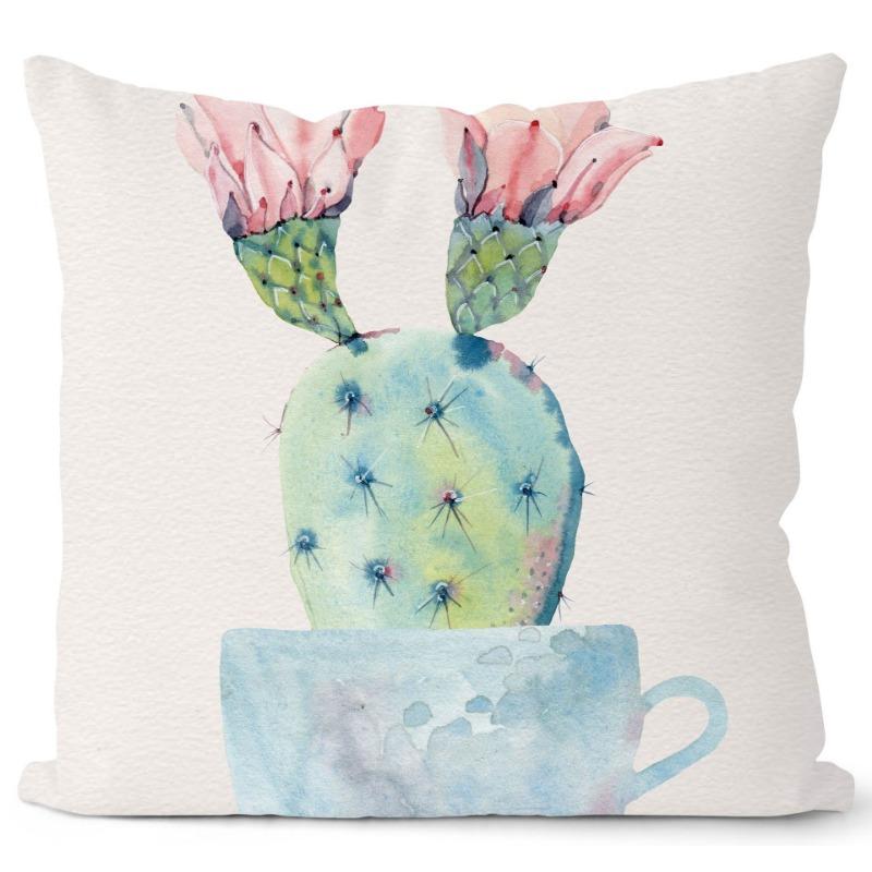 New Tropical Plant Pillowcase Home Sofa Pillowcase