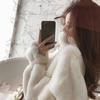 Imitation Rex rabbit plush coat women's autumn and winter new small furry coat