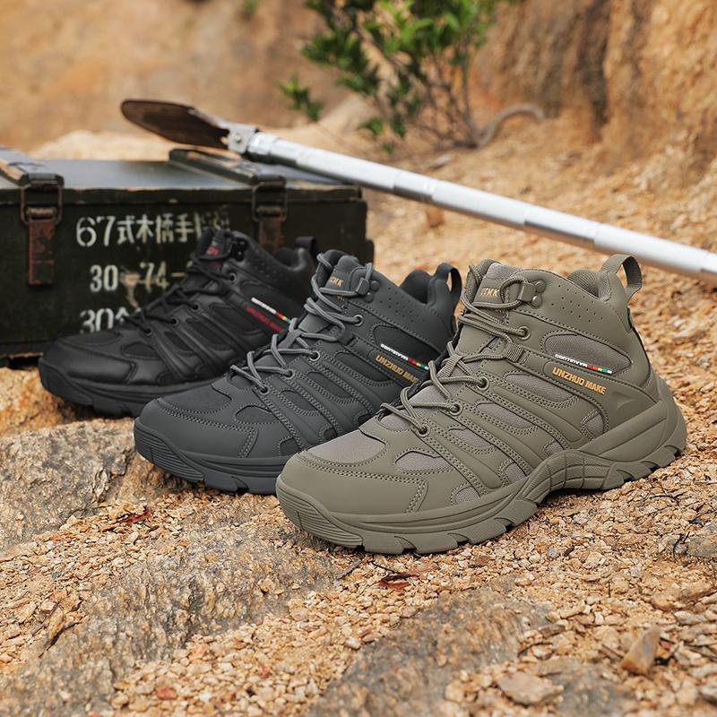 Large Size Men's Outdoor Hiking Boots Military Boots 39-46