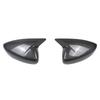 For Mazda CX30 CX-30 2020-2025 Car Sticker Rearview Side Mirror Cover Wing Cap Exterior Door Rear View Case Trim Carbon Fiber