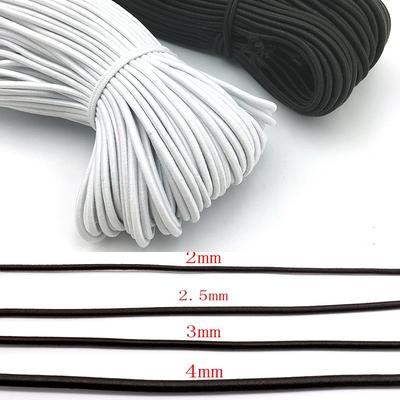 2/2.5/3/4/5/6 mm Cuerda Elástica Fuerte Cordón Elástico Bungee Cordón Elástico Para Fabricación de Joyería DIY Costura de Ropa Manualidades Hechas a Mano DIY