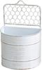 Habiter Baril Garden Pocket L White W14 X X D10.5 H21.5cm MX-308-WH