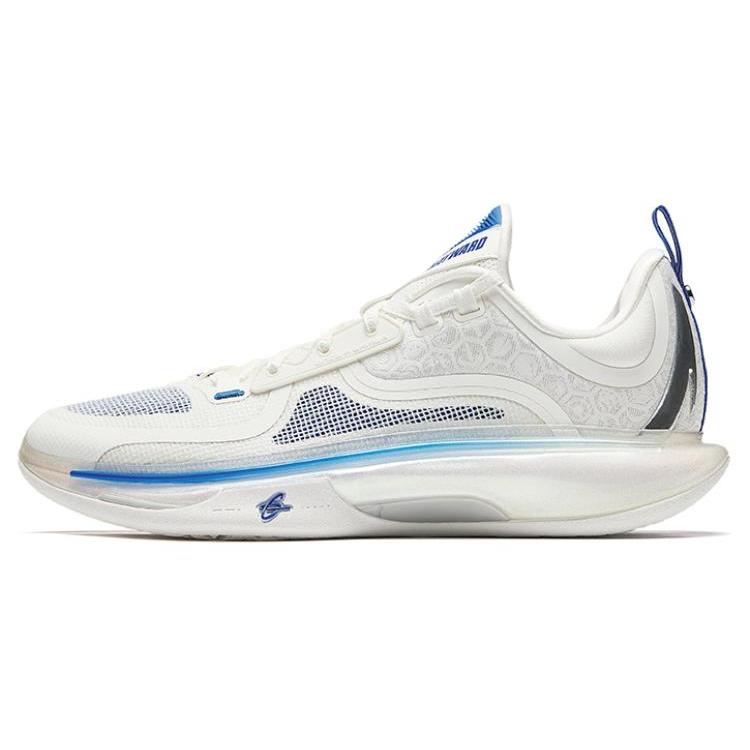 

Новые баскетбольные кроссовки Anta GH5 Gordon Hayward 5 Full Blood Full Phoenix с амортизацией и отскоком, низкие, мужские, бело-серебристо-синие 912421115-5 45