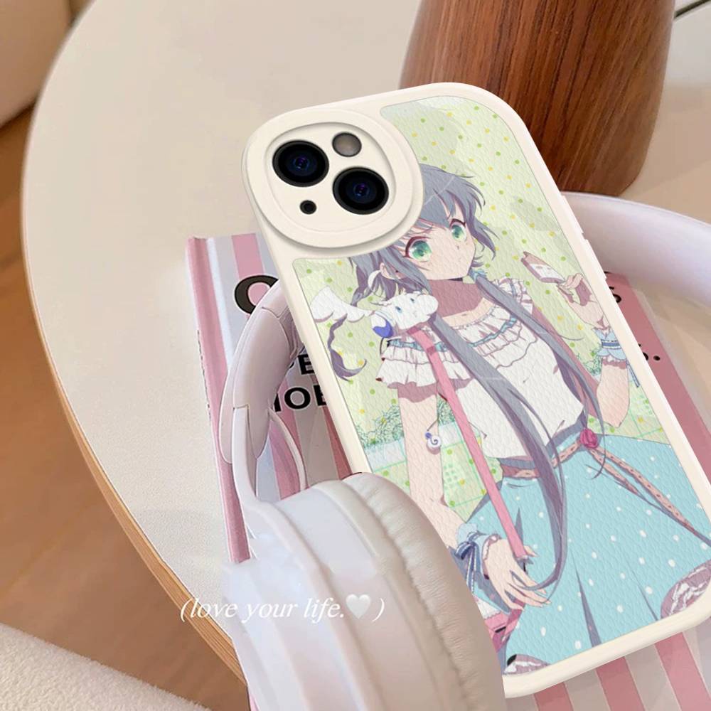 Anime Luo Tianyi Phone Case Hard Leather For IPhone 16 15 14 13 12 Mini 11 14 Pro Max Xs X Xr 7 8 Plus Fundas
