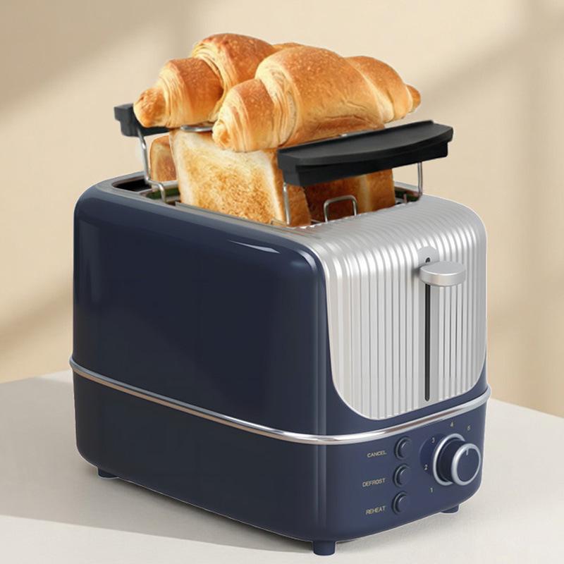 Multi-Function Automatic Pop-Up Toaster: Mini Bread & Sandwich Maker for Dorms