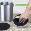 Abakoo Compost Bin Filters, 12 Packs, Activated Carbon Filters for Kitchen Compost Pail Filters Replacement for 1.6/1.8 Gallon Compost Bin, 8.45