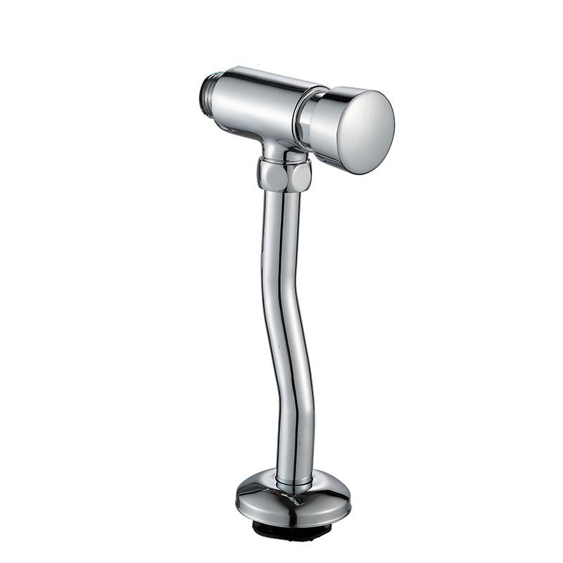 Manually Toilet Copper Urinal Flush Valve Delay Urine Flush Valve Into the Wall Hung Urinal Flush Valve