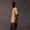 Fear of God Essentials SS Tee With Letter Logo Print Unisex Tops Sand White ESSENTIAL125BT222004F