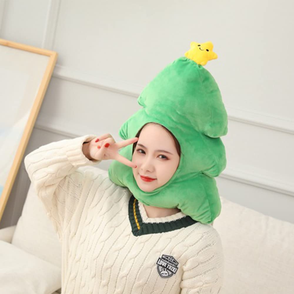 Vtipná čepice, Pokrývka hlavy, Cosplay rekvizita, Vánoce, Halloween, Nadýchaná kigurumi čepice, Plyšová hračka, Snadná proměna, Událost, Párty, Vtipná foto rekvizita