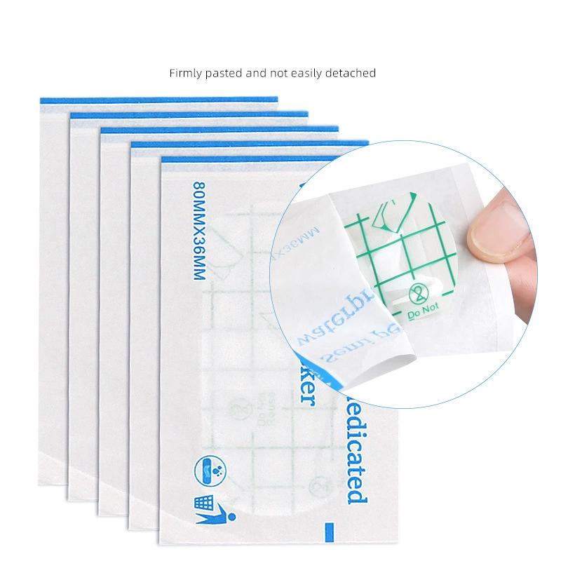 5Pcs Tattoo Eyebrow Tattoo Sterile Waterproof Dressing Eyebrow Protective Patch Dressing Patch Eyebrow