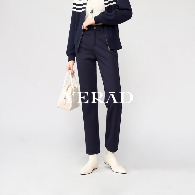 

Yalida Women s Casual Cropped Straight-Leg Trousers 30