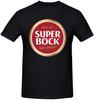 Fashion Leisure Cool Man Super Bock Beer Portugal Cotton Men T Shirt Haraju Graphics Tshirt Tops