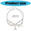 Fashionable Multilayer Star Charm Collar Necklace Adjustable Length Imitation Pearls Clavicle Chain Alloy Jewelry Gift