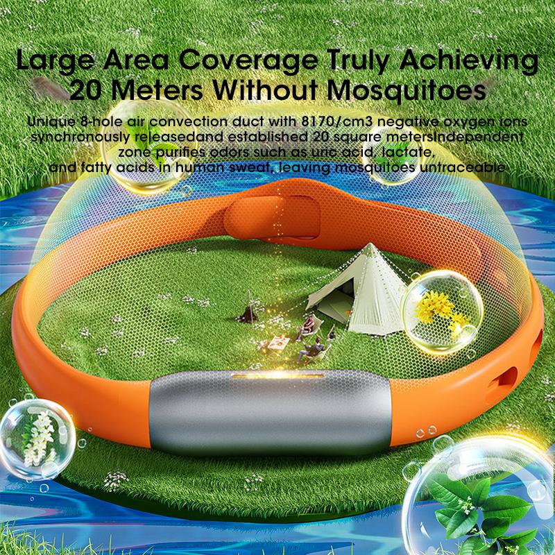 Mosquito Repellent Bracelet for Kids and Adults Natural Plant Essential Oil Non-Toxic Outdoor Sports Travel Wristband Protection