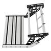 Anti Slip Folding RV Step with Auto Sensor LED Light Bar Aluminum Alloy Lightweight Step for Motorhome Night Entry
