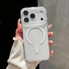 Color Bumper Hard For  Case For For Iphone 17 Pro Max Air 11 12 13 14 15 16 Plus Magnetic Wireless Charge Clear Cover