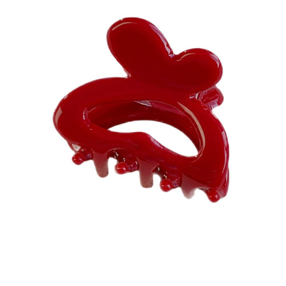 Žena tisk jarní spona do vlasů vlásenka pokrývky hlavy